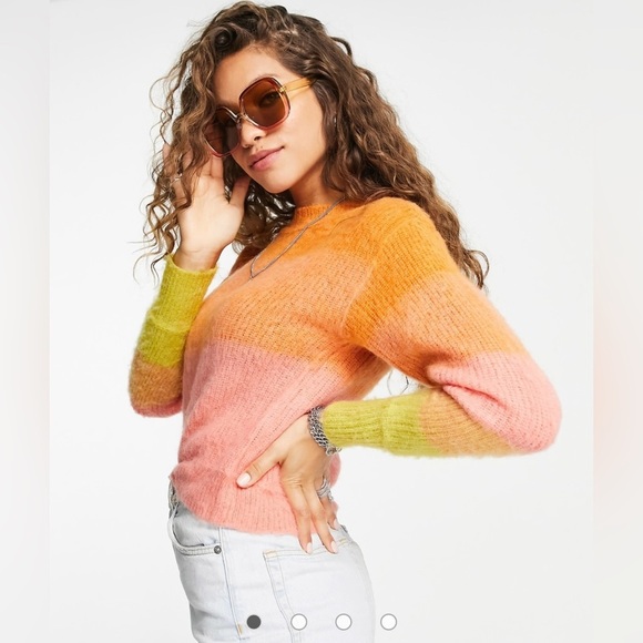 Free People Autumn Sky Pullover NWT‎ Large - Picture 4 of 14